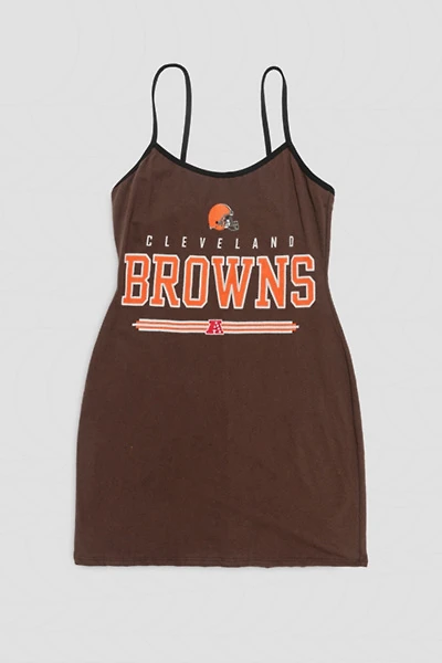 Frankie Collective Rework Cleveland Browns Football Mini Dress