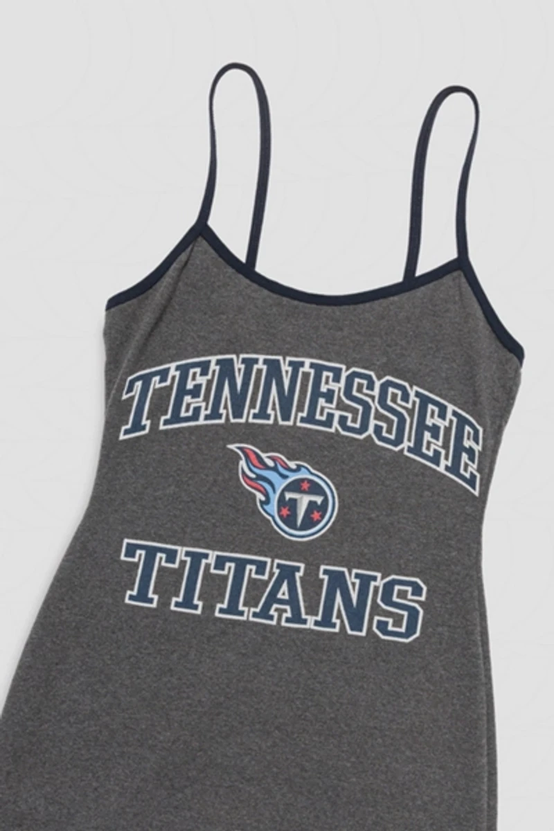 Frankie Collective Rework Tennessee Titans Football Mini Dress