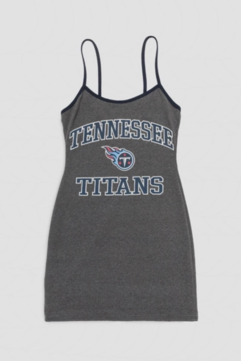 Frankie Collective Rework Tennessee Titans Football Mini Dress