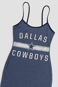 Frankie Collective Rework Dallas Cowboys Football Mini Dress