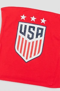 Frankie Collective Rework USA Team Soccer Tube Top