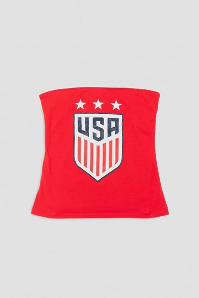 Frankie Collective Rework USA Team Soccer Tube Top