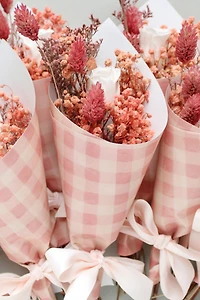 Roxanne’s Dried Flowers Petite Pretty In Pink Bouquet