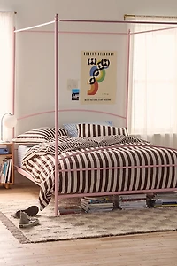 Connie Iron Canopy Bed