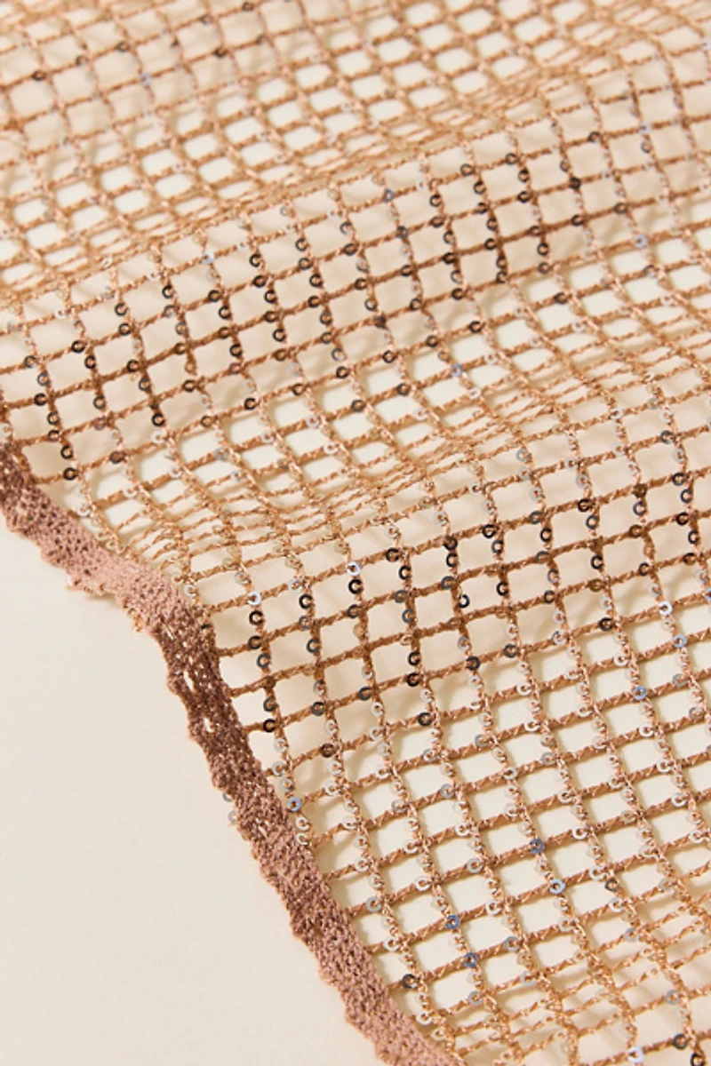 Shimmer Net Sarong