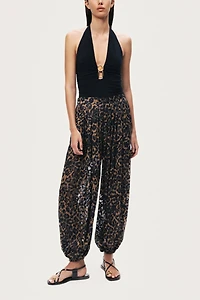 Nocturne Ruched Halter Top