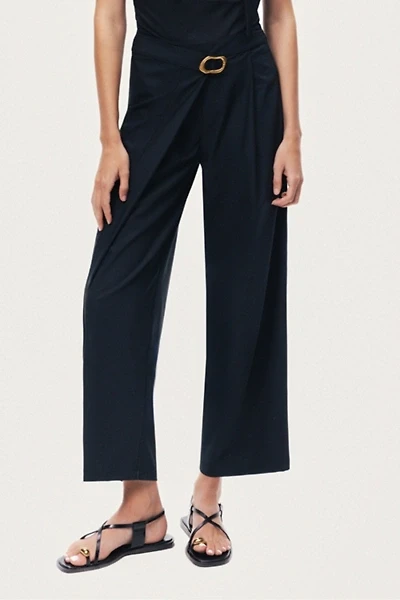 Nocturne Asymmetric Buckled Pant