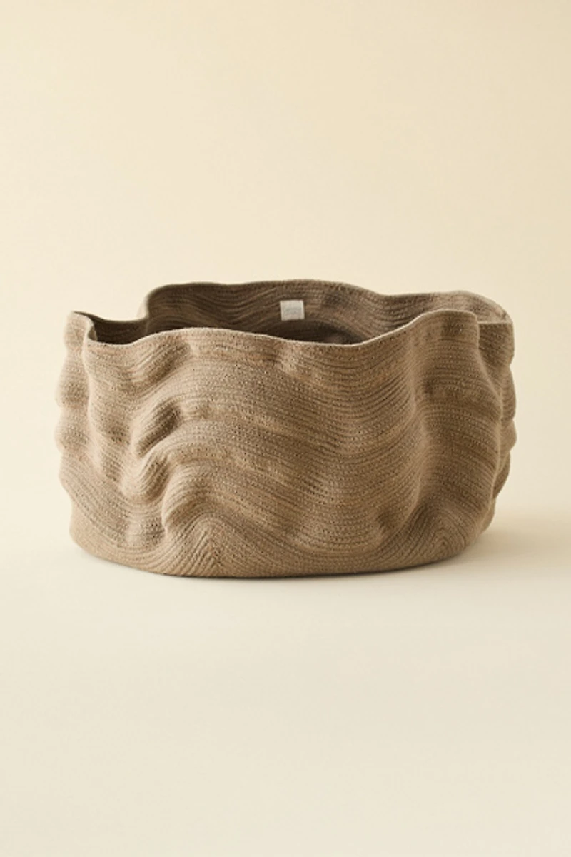 Lorena Canals Faye Sculptural Storage Basket