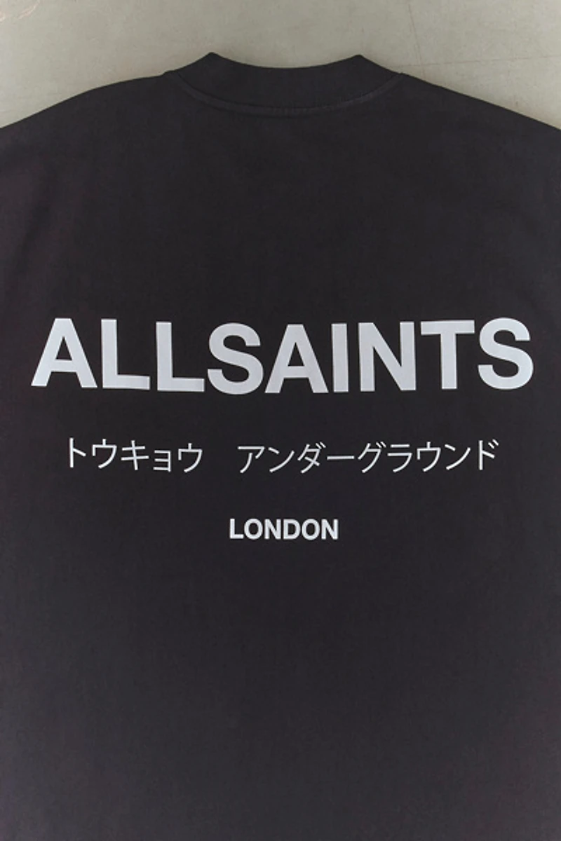 AllSaints Underground Graphic Tee