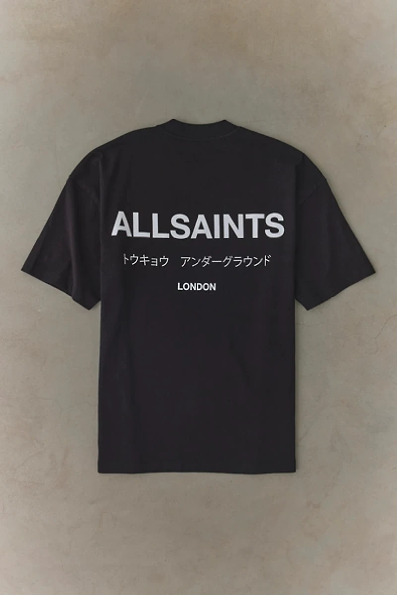 AllSaints Underground Graphic Tee