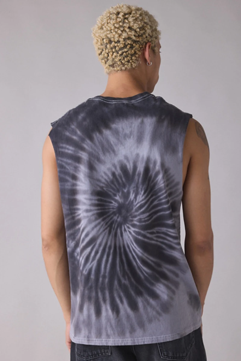 Grateful Dead Graphic Tie-Dye Muscle Tee