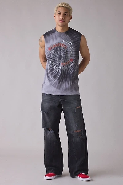 Grateful Dead Graphic Tie-Dye Muscle Tee