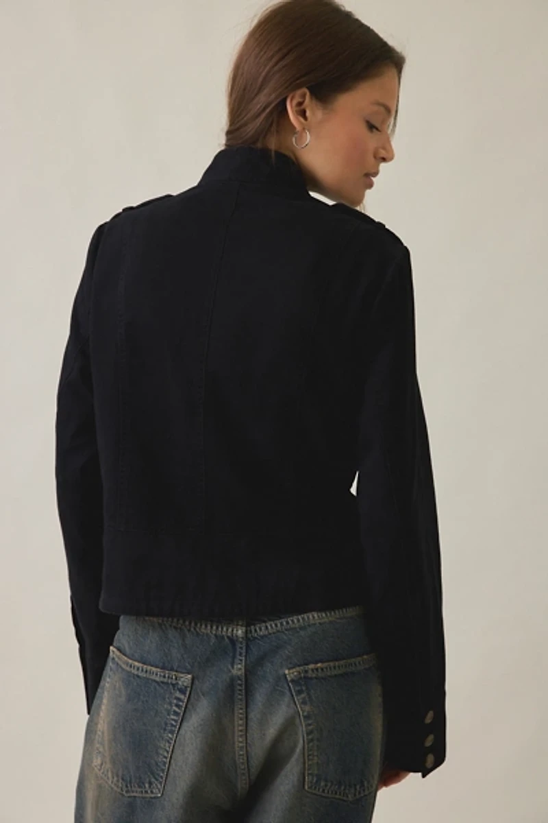 BDG Cate Cotton Band Jacket