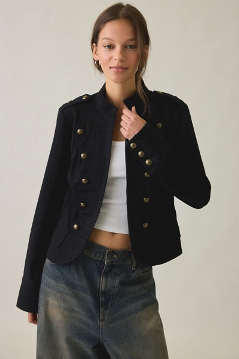 BDG Cate Cotton Band Jacket