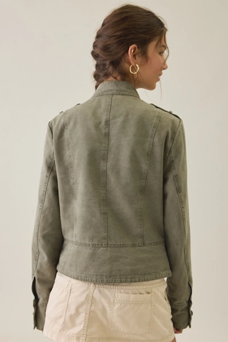 BDG Cate Cotton Band Jacket