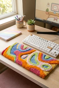 YaYa & Co. Bellows Organic Cotton Abstract Computer Rug