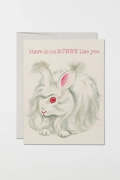 Red Cap No Bunny Like You Greeting Card
