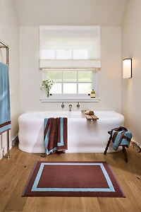 Bed Threads Two-Toned Bath Sheets Set