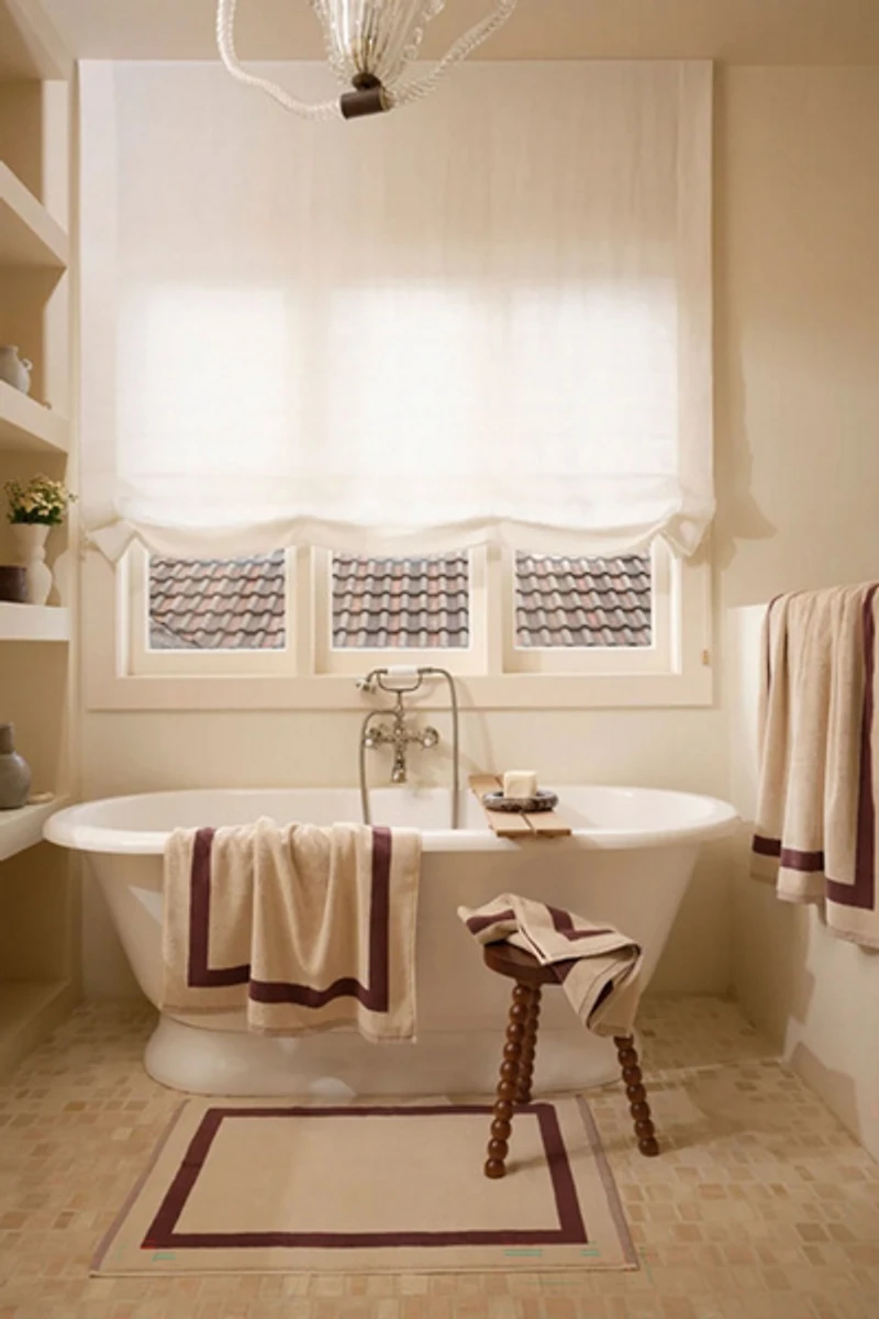 Bed Threads Two-Toned Bath Sheets Set