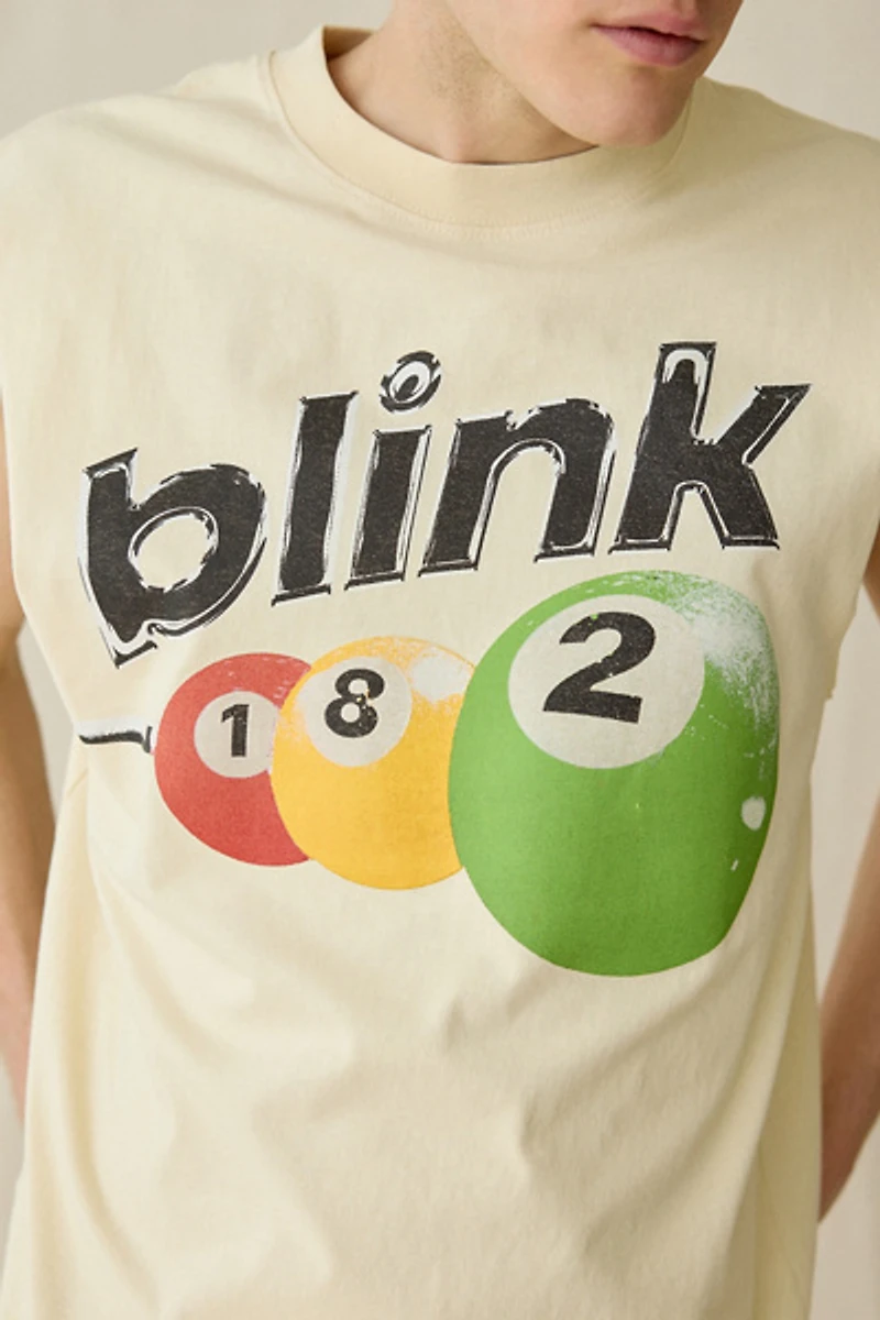 Giant Vintage Blink 182 Graphic Heavyweight Muscle Tee
