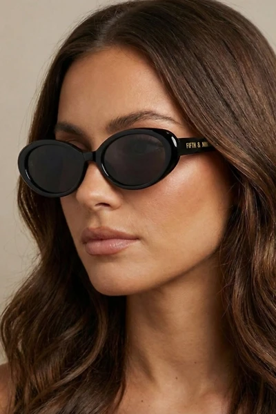 Fifth & Ninth Taya Wide Oval Polarized Sunglasses
