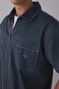 Dark Seas Fuller Zip Camp Shirt
