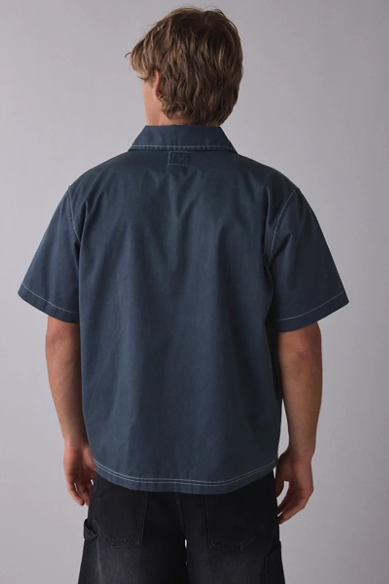 Dark Seas Fuller Zip Camp Shirt