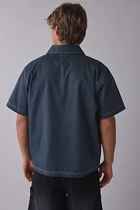 Dark Seas Fuller Zip Camp Shirt