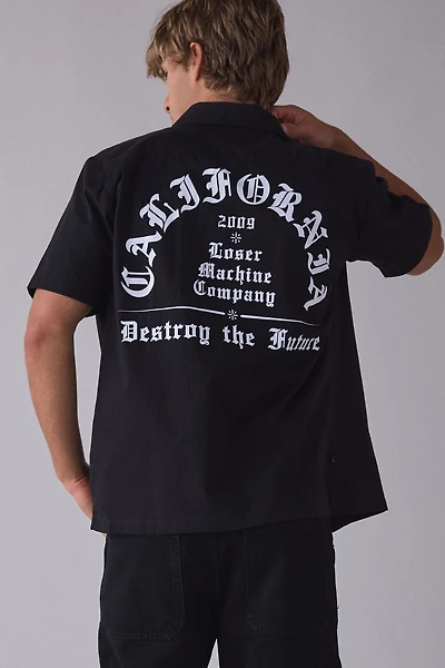 Loser Machine Fanatic Graphic Zip Shirt