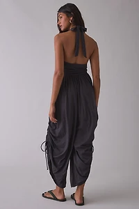 Out From Under Sun Kissed Halter Jumpsuit