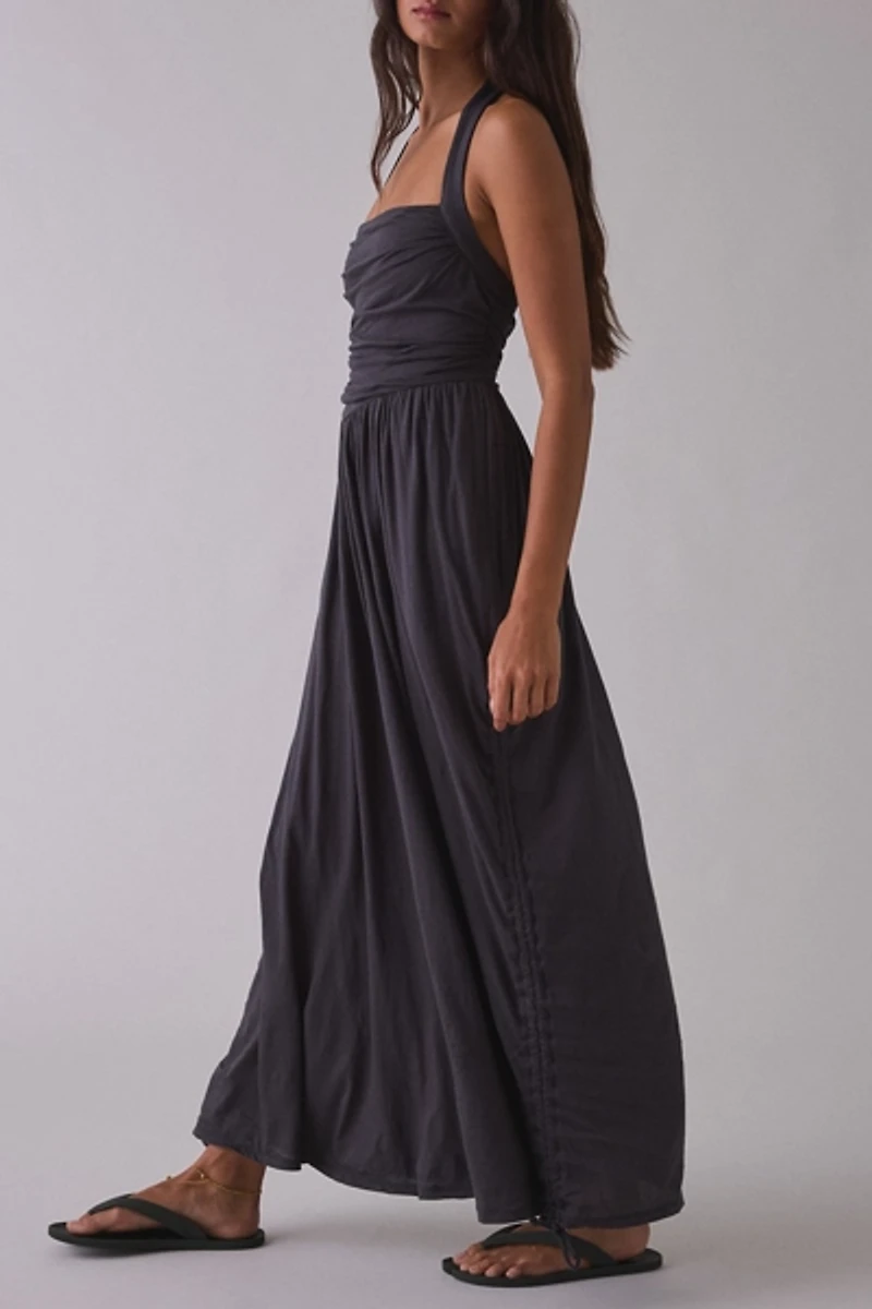 Out From Under Sun Kissed Halter Jumpsuit