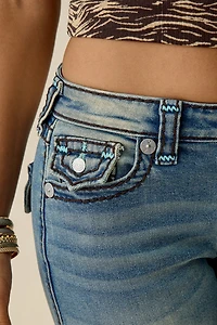 True Religion Becca Sunset Fade Super T Mid-Rise Bootcut Jeans