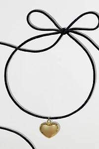 Five Fourty Nine Satin Wrap Choker