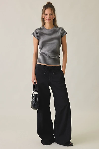 GUESS Jeans Twisted Seam Low-Rise Baggy Jogger