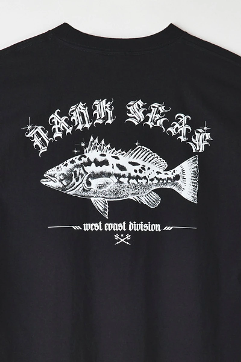 Dark Seas Calico Bass Graphic Tee