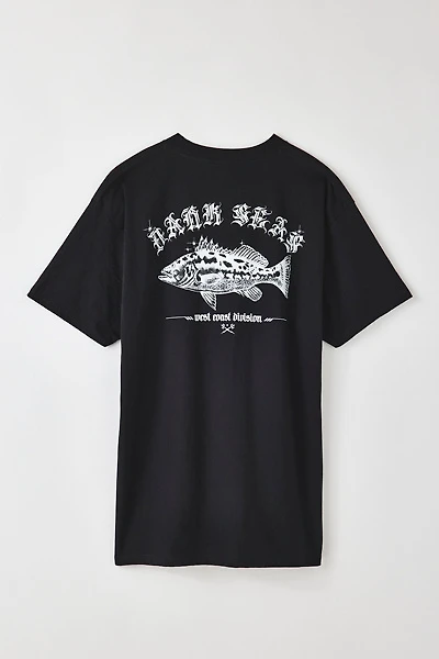Dark Seas Calico Bass Graphic Tee
