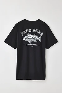 Dark Seas Calico Bass Graphic Tee