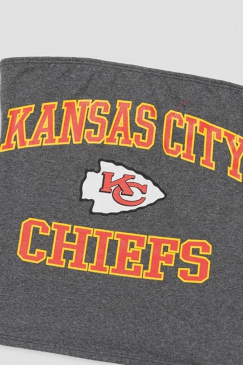 Frankie Collective Rework Kansas City Chiefs Football Tube Top