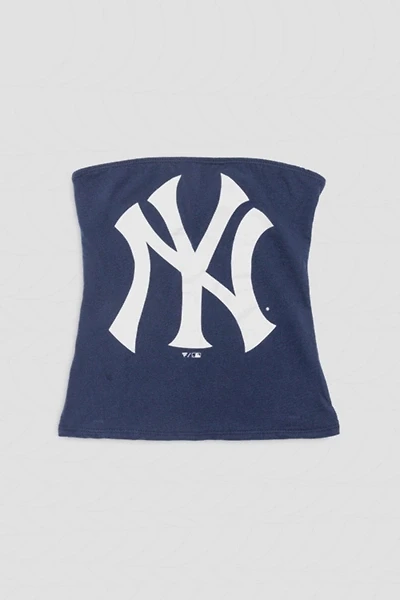 Frankie Collective Rework New York Yankees Baseball Tube Top
