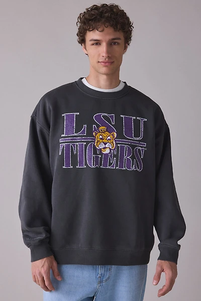 Mitchell & Ness NCAA Downtown Graphic Fleece Crew Neck Sweatshirt