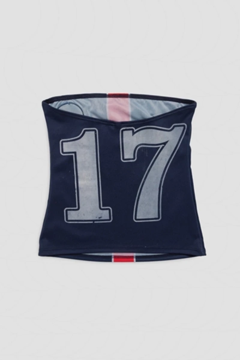 Frankie Collective Rework Nike Paris Saint-Germain Tube Top