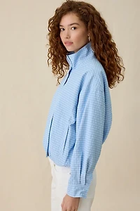 ASTR The Label Cooper Oversized Bomber Jacket