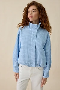 ASTR The Label Cooper Oversized Bomber Jacket