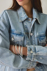 BLANKNYC True Grit Oversized Denim Jacket