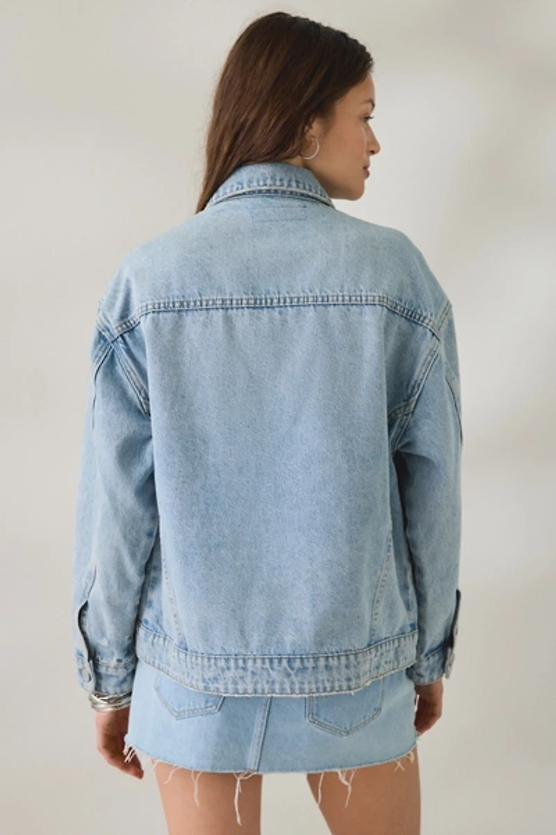 BLANKNYC True Grit Oversized Denim Jacket