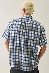 BDG Relaxed Plaid Flannel Shirt