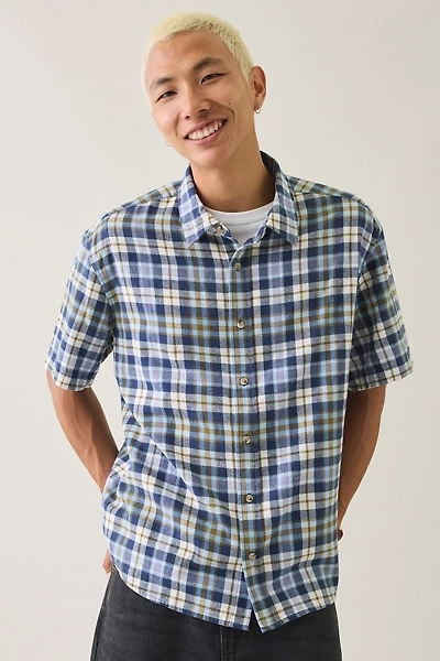 BDG Relaxed Plaid Flannel Shirt