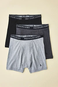 Polo Ralph Lauren Cotton Boxer Briefs 3-Pack