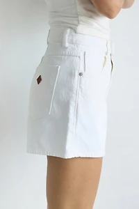 Abrand Venice Western White Short