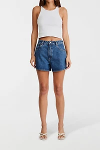 Abrand Venice Western White Short